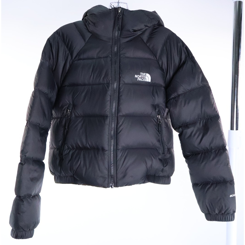 The North Face Hydrenalite City Down Hoodie Jacket Women's S Black Read INV#11